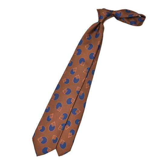 SALE|BARBA シルク100% 総柄ネクタイ(セッテピエゲ)|428353|GUARDAROBA MILANO OFFICIAL STORE