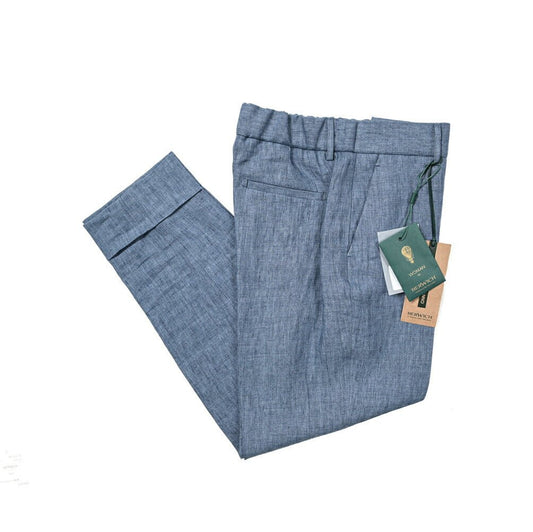 《レディース》BERWICH リネン100% ノータックスラックス|401303 - 40|GUARDAROBA MILANO OFFICIAL STORE