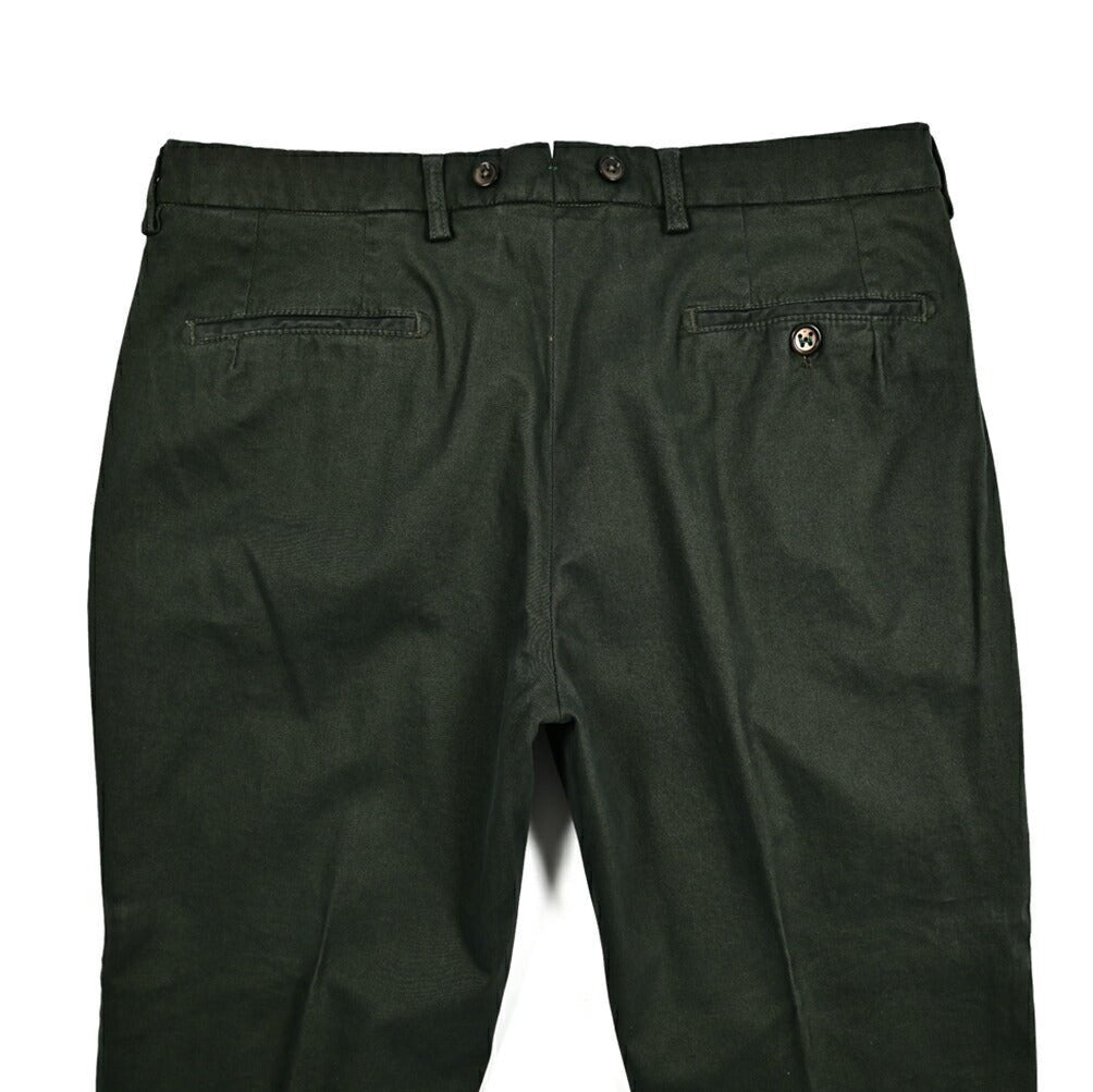 SALE|BERWICH ストレッチコットンチノ ツータックスラックス|412030 - 46|GUARDAROBA MILANO OFFICIAL STORE