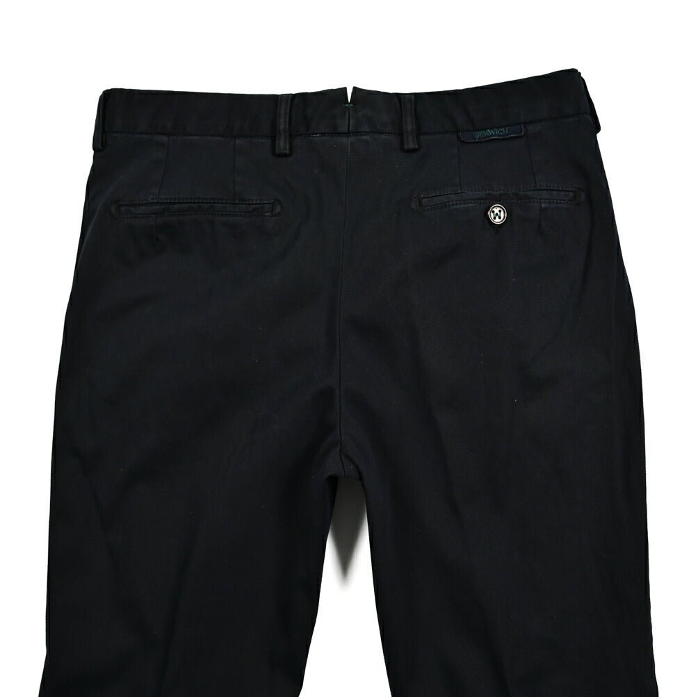 SALE|BERWICH ストレッチコットン ノータックチノスラックス|412054 - 52|GUARDAROBA MILANO OFFICIAL STORE