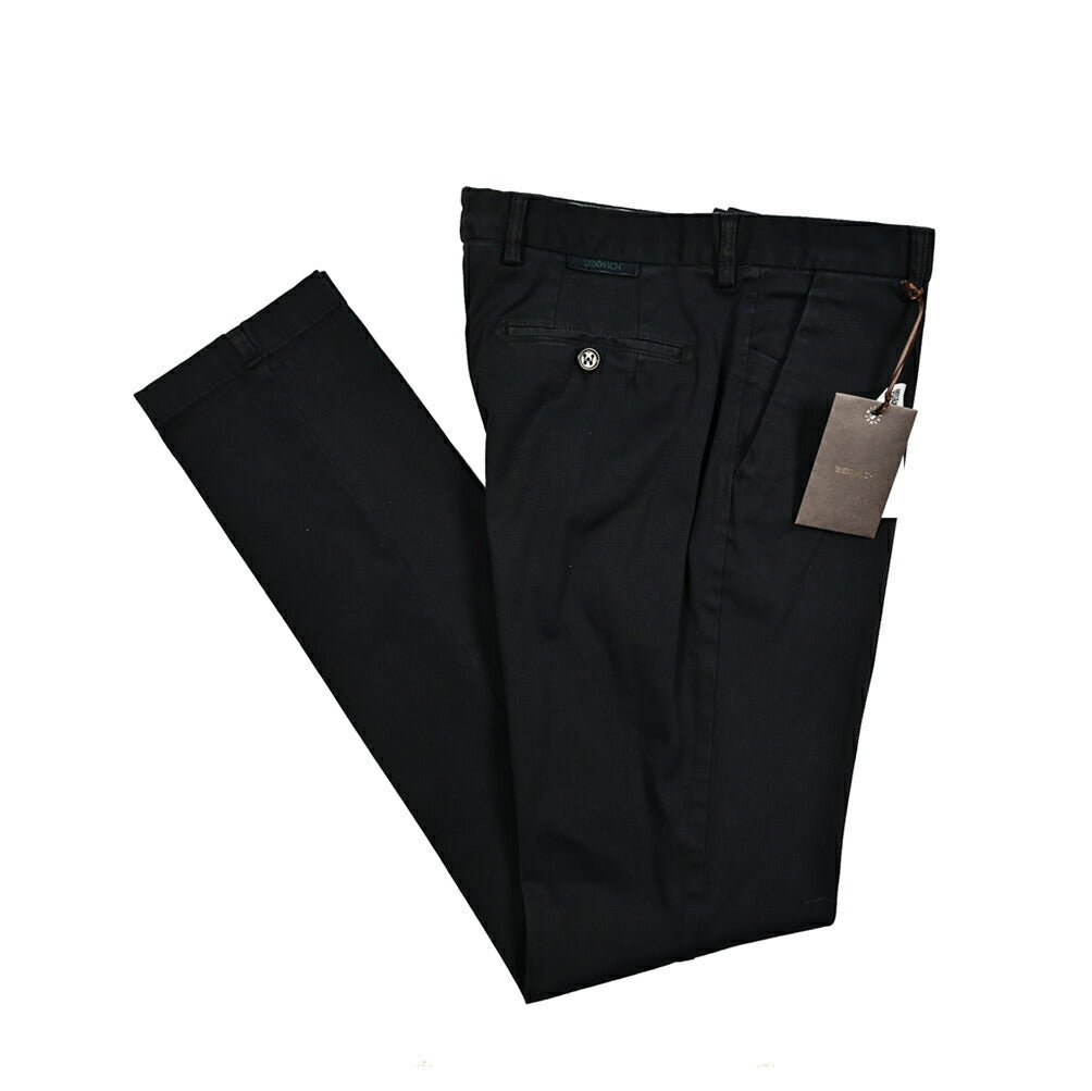 SALE|BERWICH ストレッチコットン ノータックチノスラックス|412054 - 52|GUARDAROBA MILANO OFFICIAL STORE