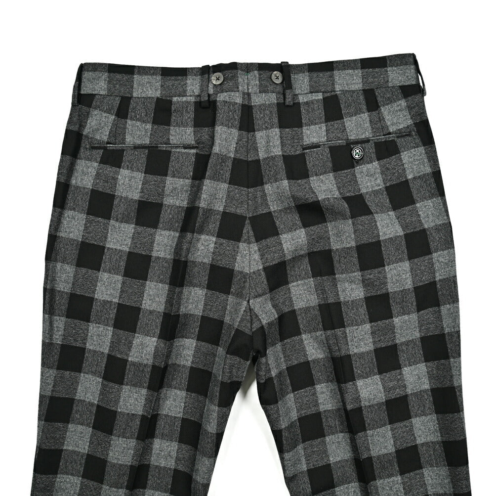 SALE|BERWICH BARBER ナチュラルストレッチウール100% ツータックスラックス|GUARDAROBA MILANO OFFICIAL STORE