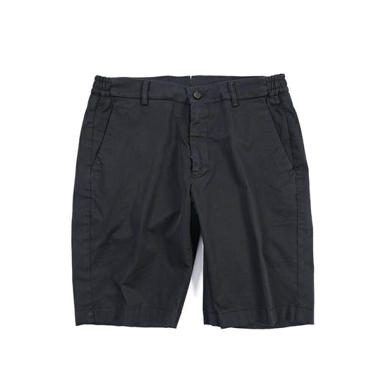 SALE|BERWICH “BERMUDA ELAX-GD” ストレッチコットン ノータックショーツ ネイビー(navy665) 46 | GUARDAROBA MILANO OFFICIAL STORE