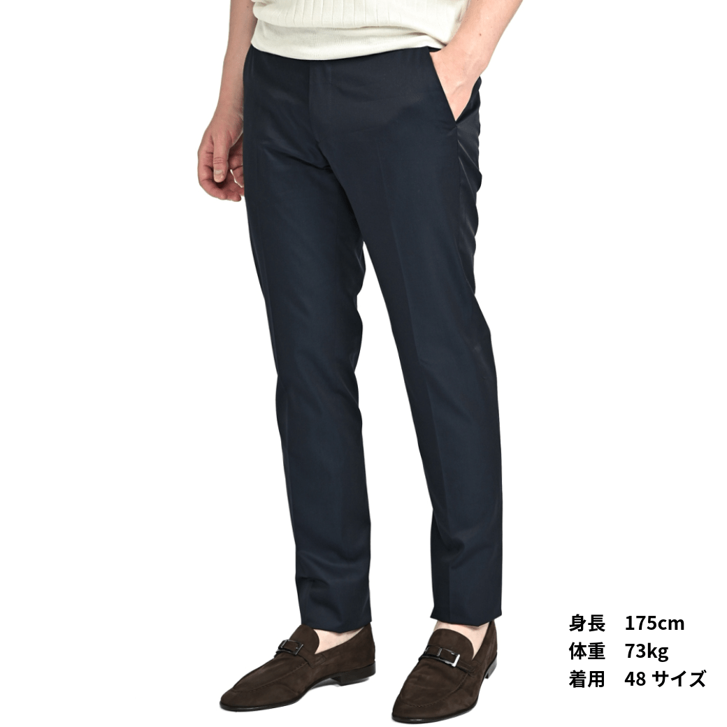 SALE|BERWICH MORELLO コットン100% ノータックスラックス|421806 - 44|GUARDAROBA MILANO OFFICIAL STORE