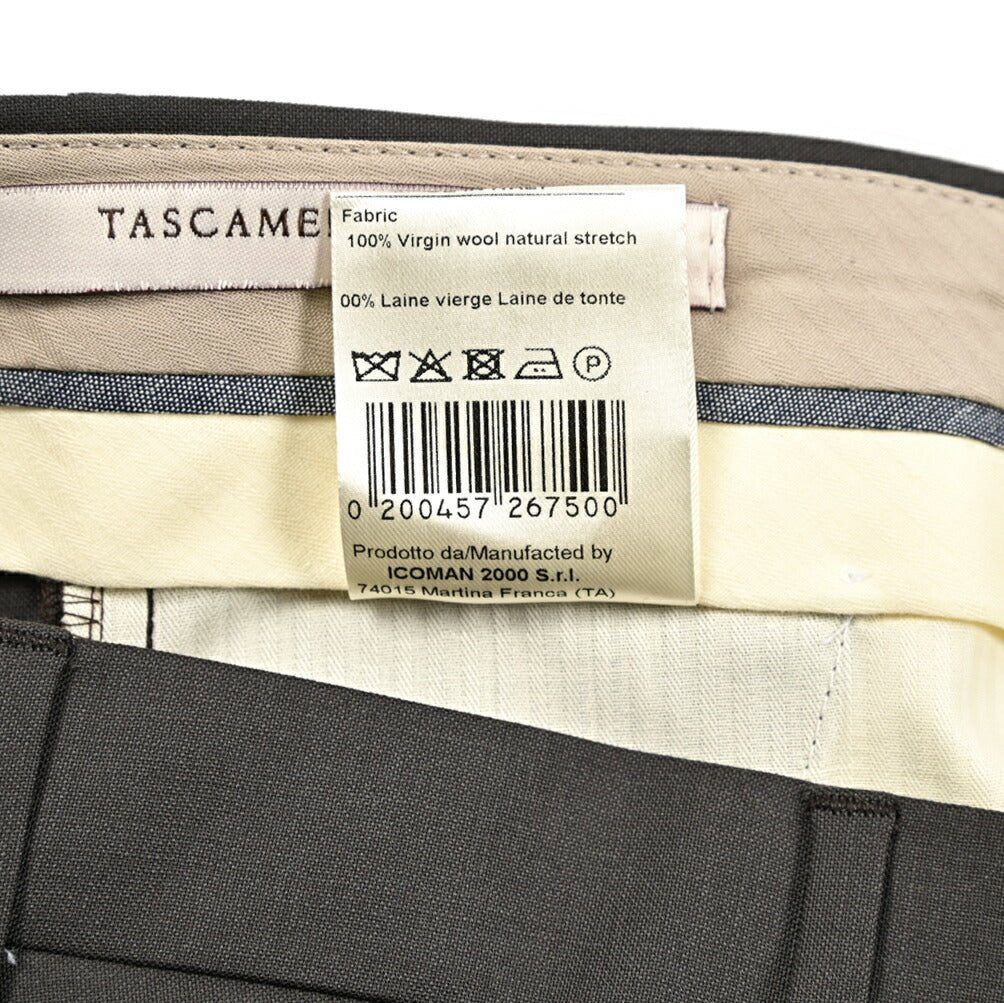 SALE|BERWICH "MORELLO" ヴァージンウール100% ノータックスリムスラックス|424787|GUARDAROBA MILANO OFFICIAL STORE