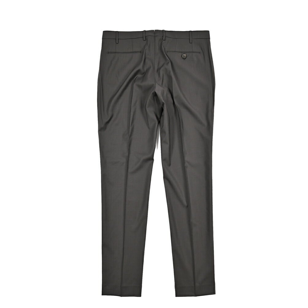SALE|BERWICH "MORELLO" ヴァージンウール100% ノータックスリムスラックス|424787|GUARDAROBA MILANO OFFICIAL STORE