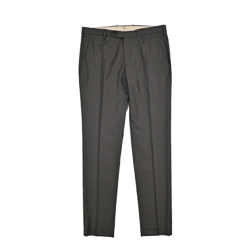 SALE|BERWICH "MORELLO" ヴァージンウール100% ノータックスリムスラックス|424787|GUARDAROBA MILANO OFFICIAL STORE