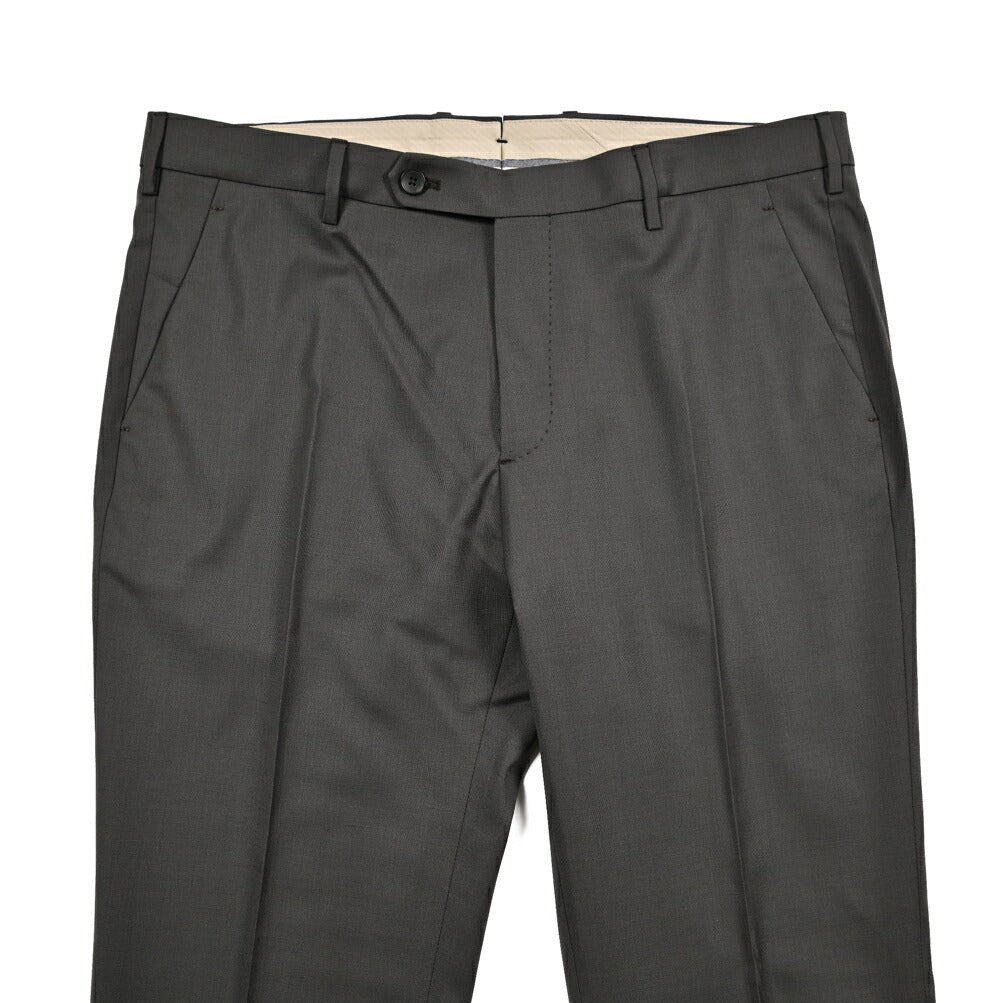 SALE|BERWICH "MORELLO" ヴァージンウール100% ノータックスリムスラックス|424787|GUARDAROBA MILANO OFFICIAL STORE