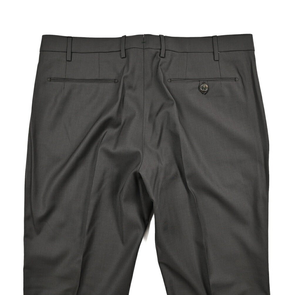 SALE|BERWICH "MORELLO" ヴァージンウール100% ノータックスリムスラックス|424787|GUARDAROBA MILANO OFFICIAL STORE