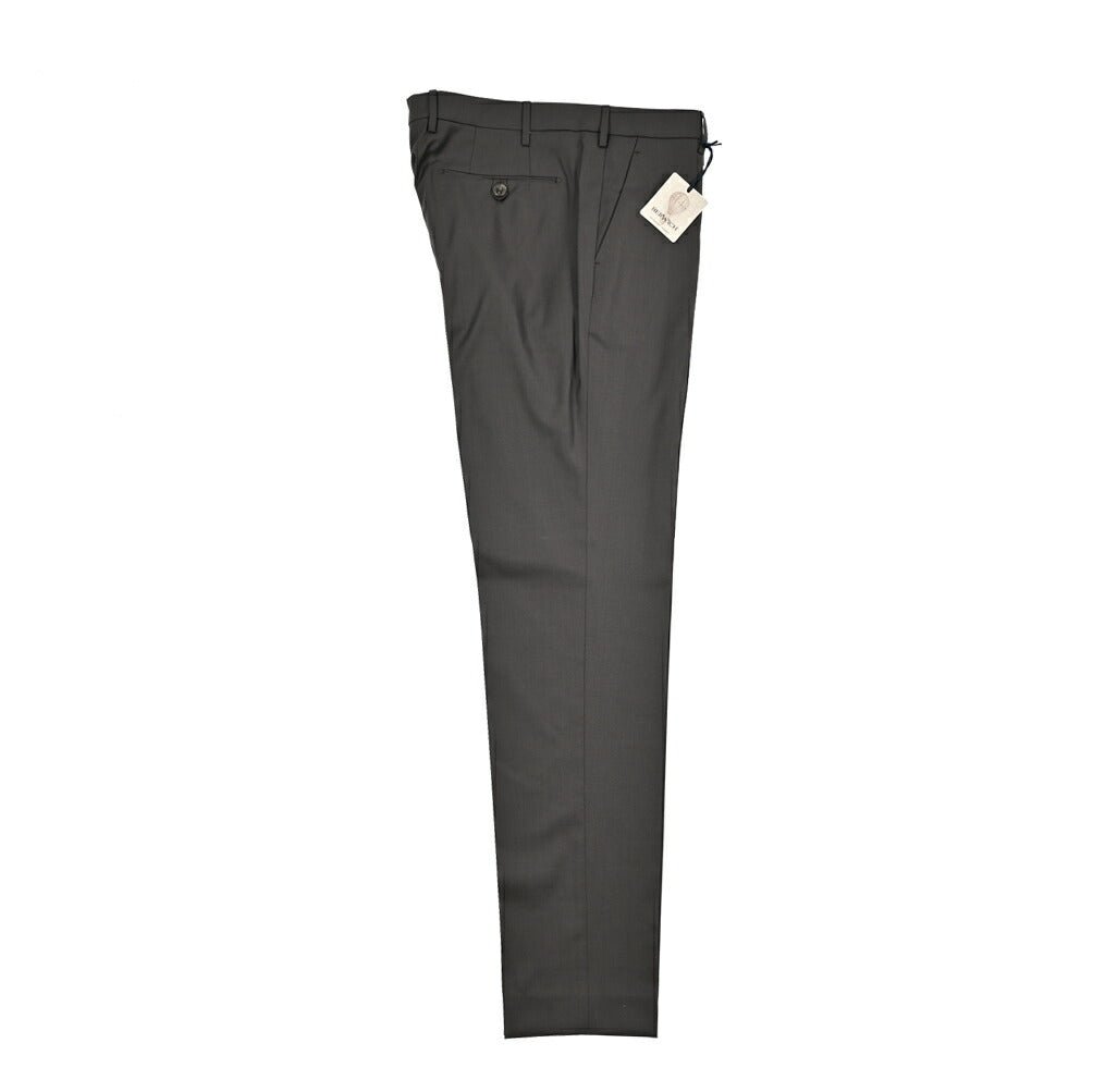 SALE|BERWICH "MORELLO" ヴァージンウール100% ノータックスリムスラックス|424787|GUARDAROBA MILANO OFFICIAL STORE