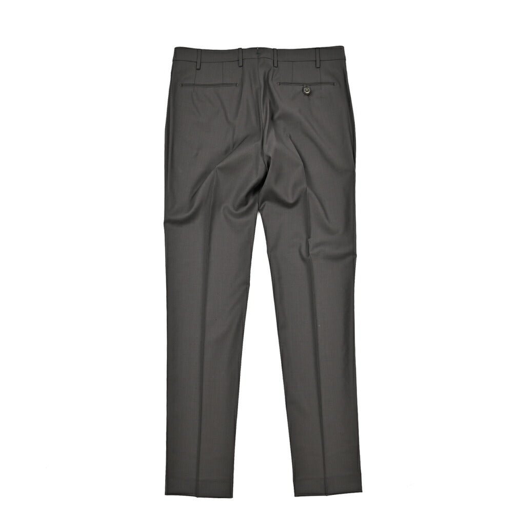 SALE|BERWICH "MORELLO" ヴァージンウール100% ノータックスリムパンツ|424992 - 46|GUARDAROBA MILANO OFFICIAL STORE
