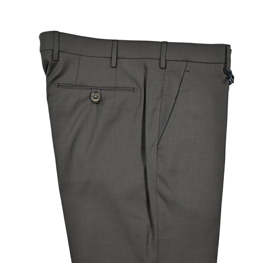 SALE|BERWICH "MORELLO" ヴァージンウール100% ノータックスリムパンツ|424992 - 46|GUARDAROBA MILANO OFFICIAL STORE