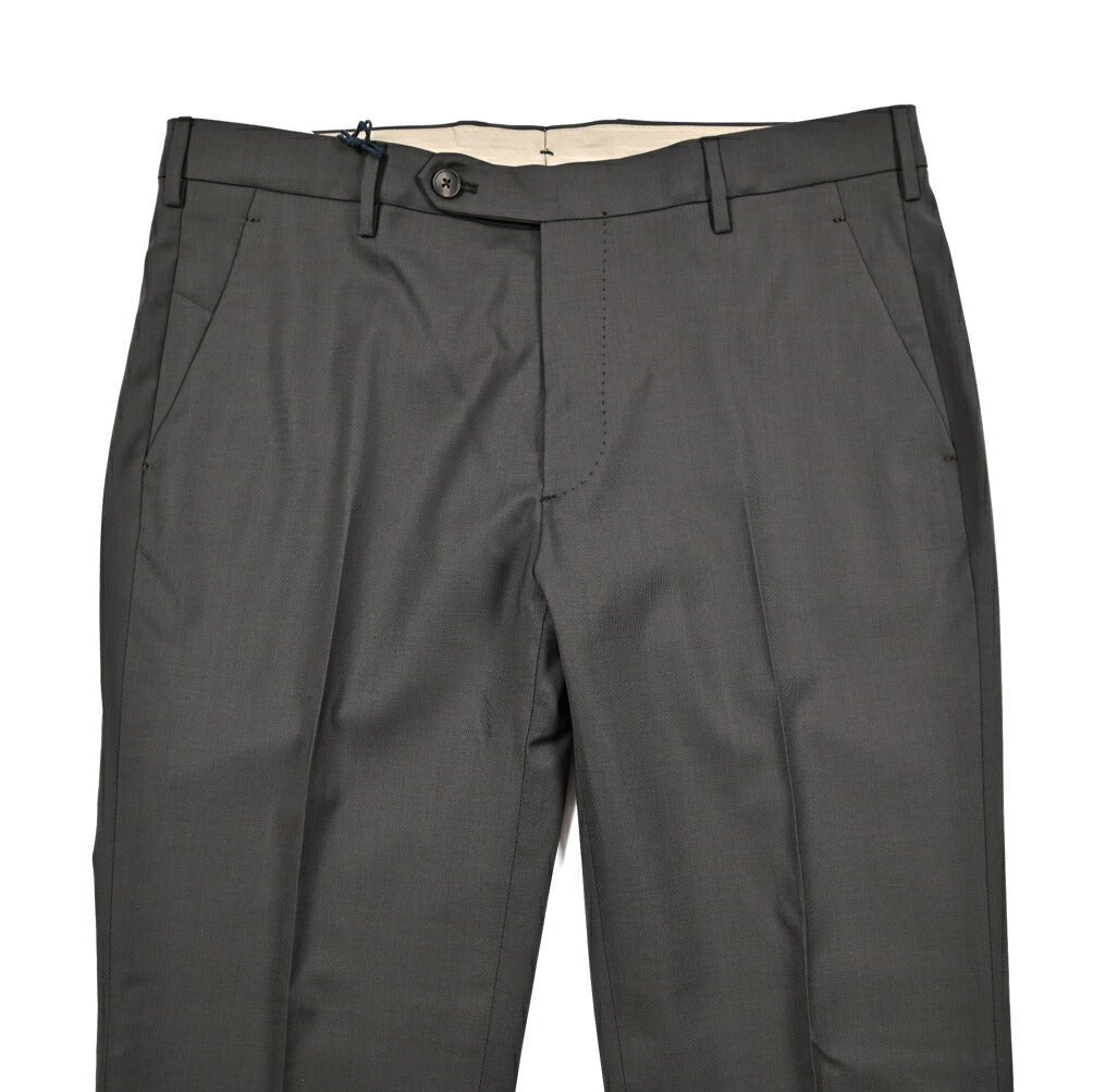 SALE|BERWICH "MORELLO" ヴァージンウール100% ノータックスリムパンツ|424992 - 46|GUARDAROBA MILANO OFFICIAL STORE