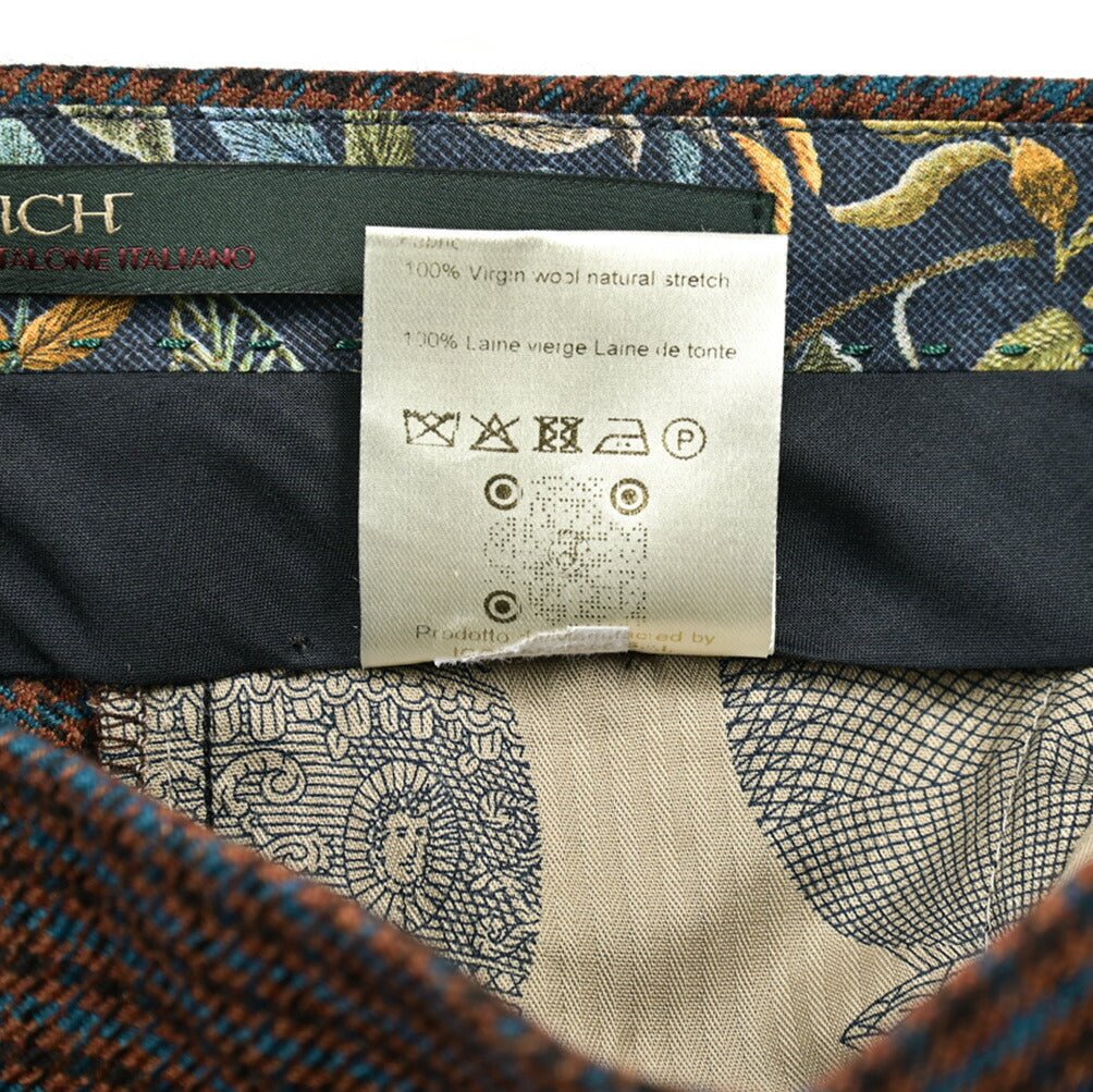 SALE|BERWICH MORELLO ヴァージンウール100% ノータックスラックス|414363|GUARDAROBA MILANO OFFICIAL STORE