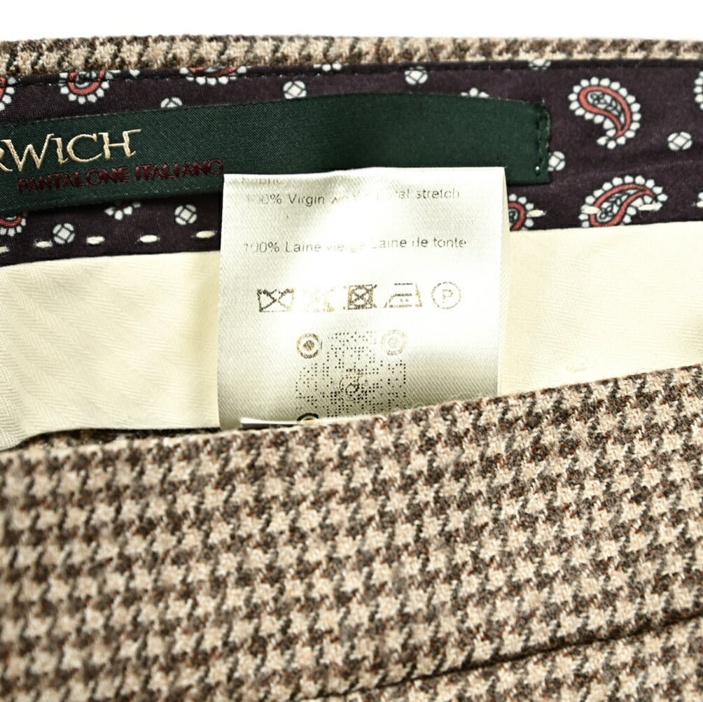 SALE|BERWICH MORELLO ヴァージンウール100% ワンタックスラックス|412137 - 52|GUARDAROBA MILANO OFFICIAL STORE