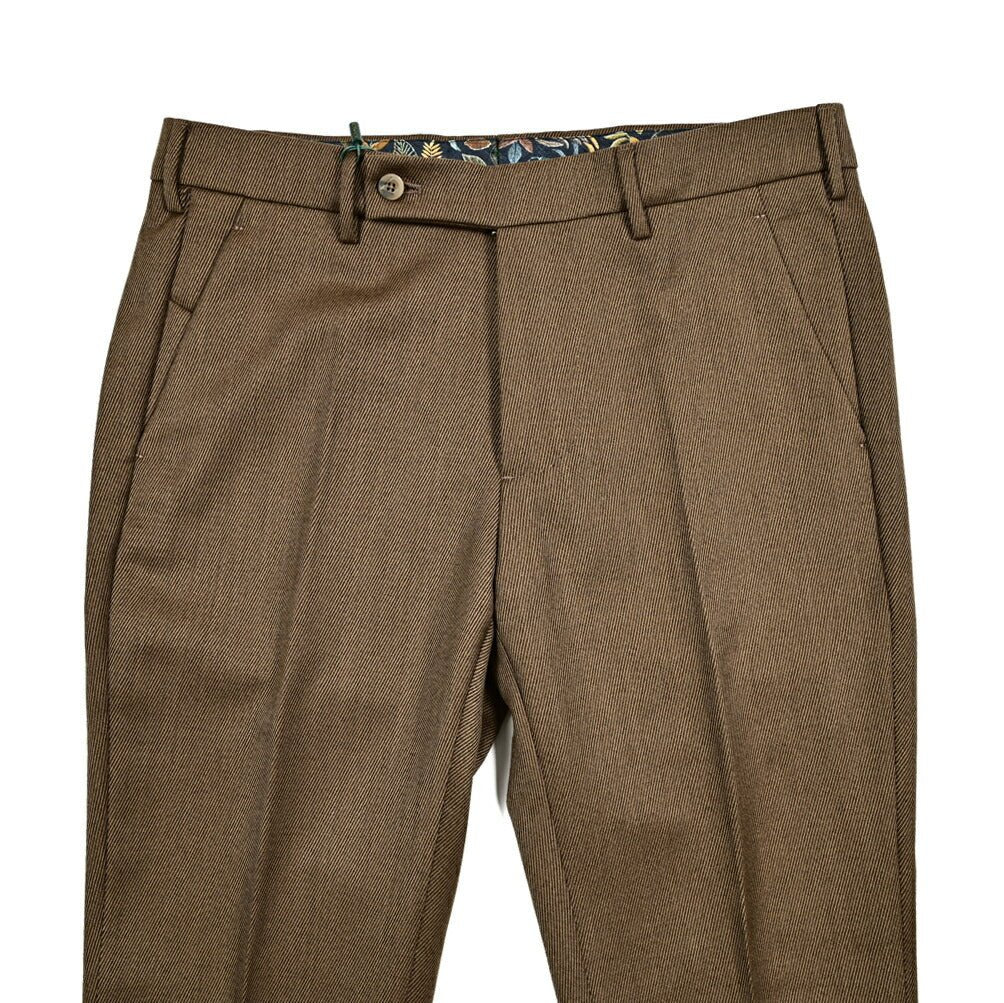 SALE|BERWICH MORELLO ヴァージンウール100% ツイル織ノータックスラックス|412122 - 52|GUARDAROBA MILANO OFFICIAL STORE