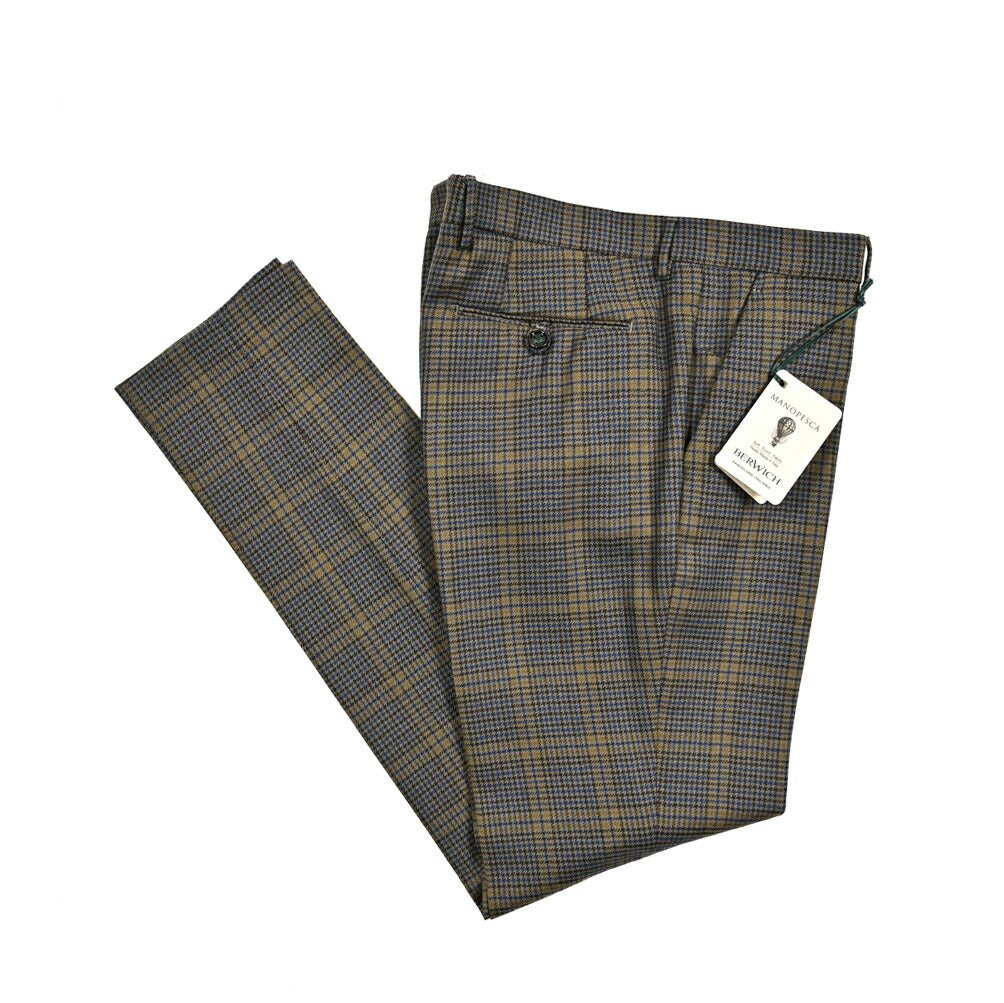 SALE|BERWICH MORELLO ヴァージンウール100% ノータックスラックス|412175 - 48|GUARDAROBA MILANO OFFICIAL STORE
