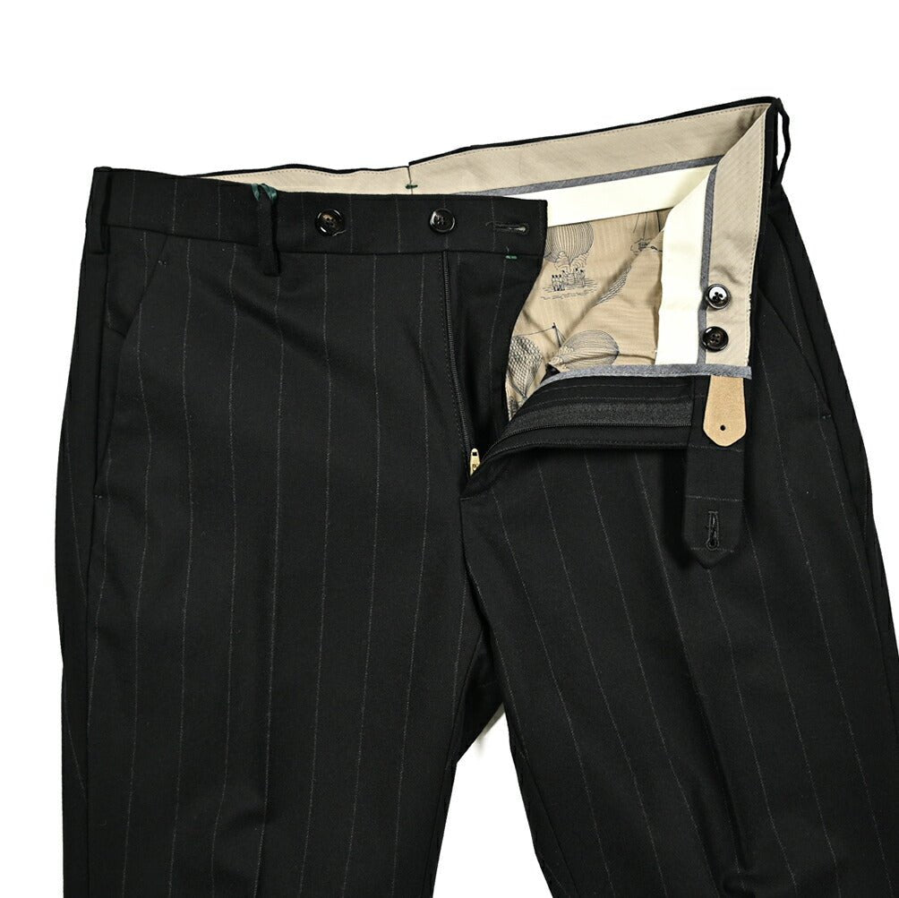 SALE|BERWICH MORELLO ウールコットン ノータックスラックス|411696 - 46|GUARDAROBA MILANO OFFICIAL STORE