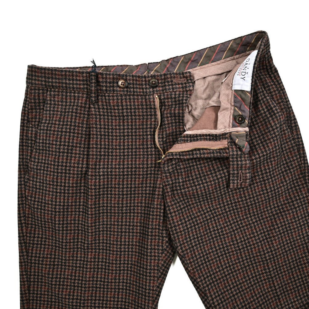 SALE|BERWICH MORELLO ストレッチコットン ワンタックスラックス|412258 - 46|GUARDAROBA MILANO OFFICIAL STORE