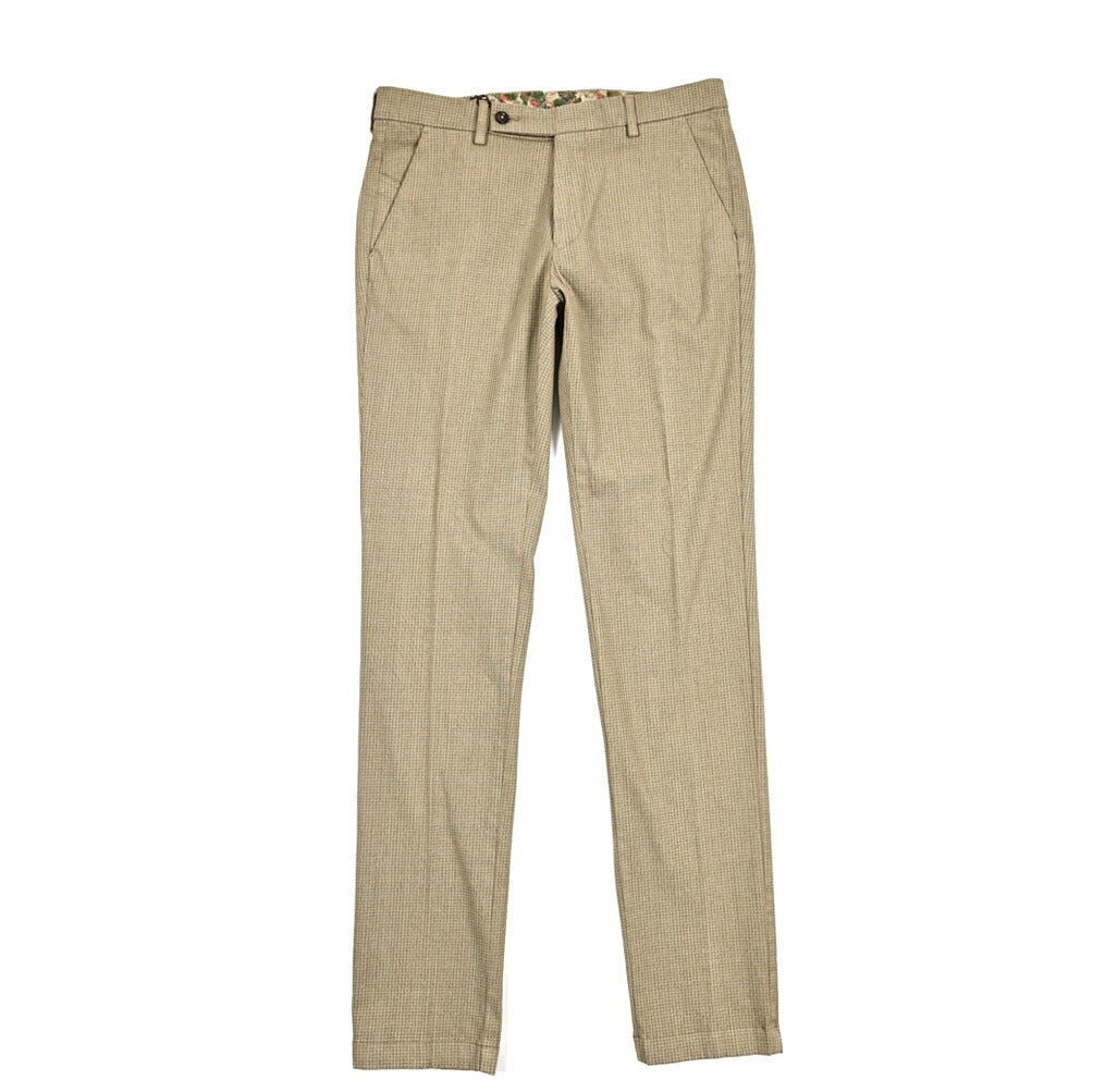 SALE|BERWICH MORELLO ストレッチコットン ノータックチノスラックス|412192 - 46|GUARDAROBA MILANO OFFICIAL STORE