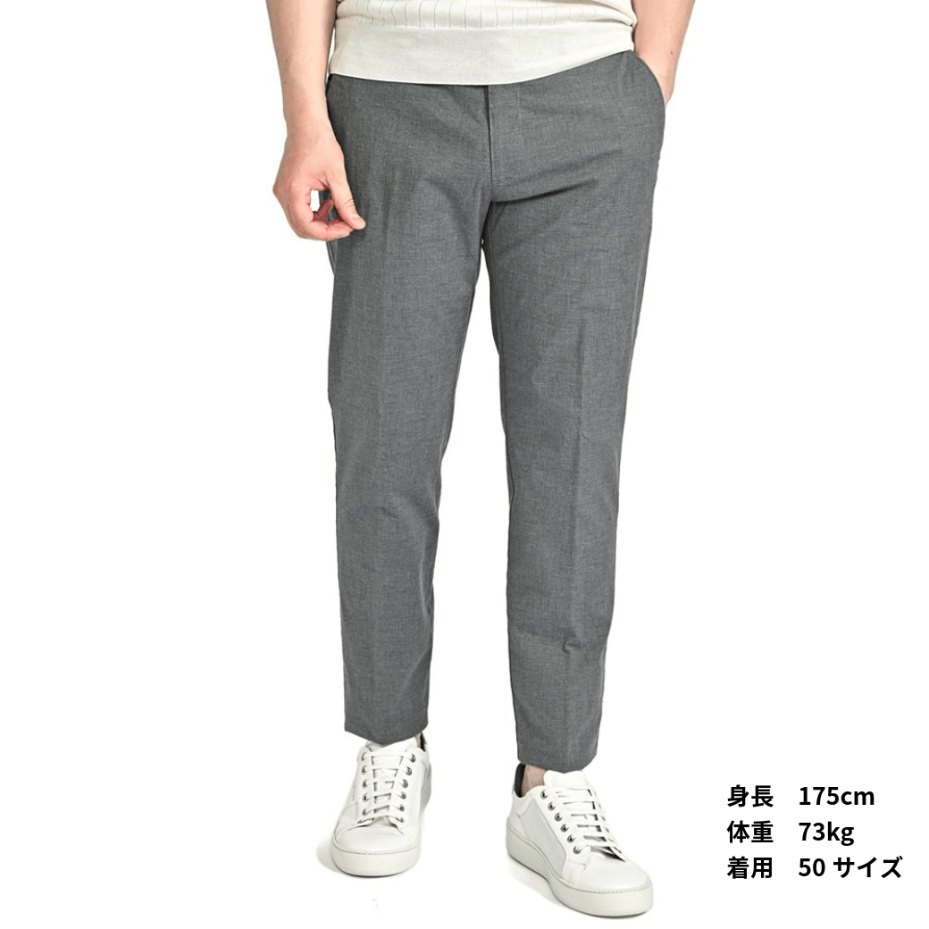 SALE|BERWICH MORELLO ストレッチコットン ノータックスラックス|421683 - 48|GUARDAROBA MILANO OFFICIAL STORE