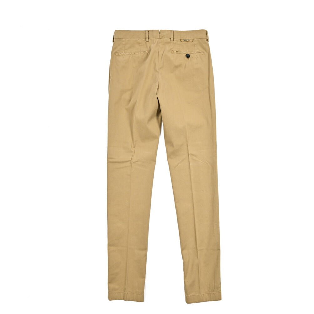 SALE|BERWICH "MORELLO" ストレッチコットンチノ ノータックスリムスラックス|425161 - 46|GUARDAROBA MILANO OFFICIAL STORE