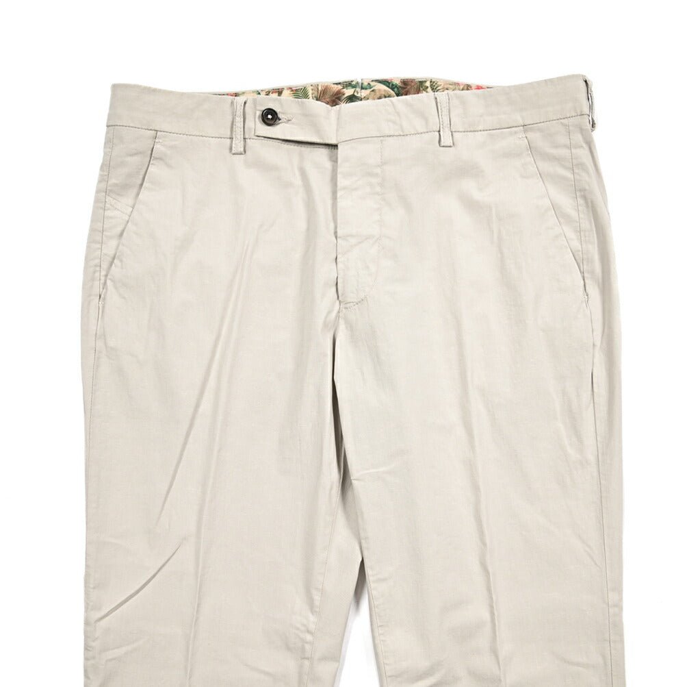 SALE|BERWICH "MORELLO" ストレッチコットンリネン ノータックスリムスラックス|425164 - 46|GUARDAROBA MILANO OFFICIAL STORE