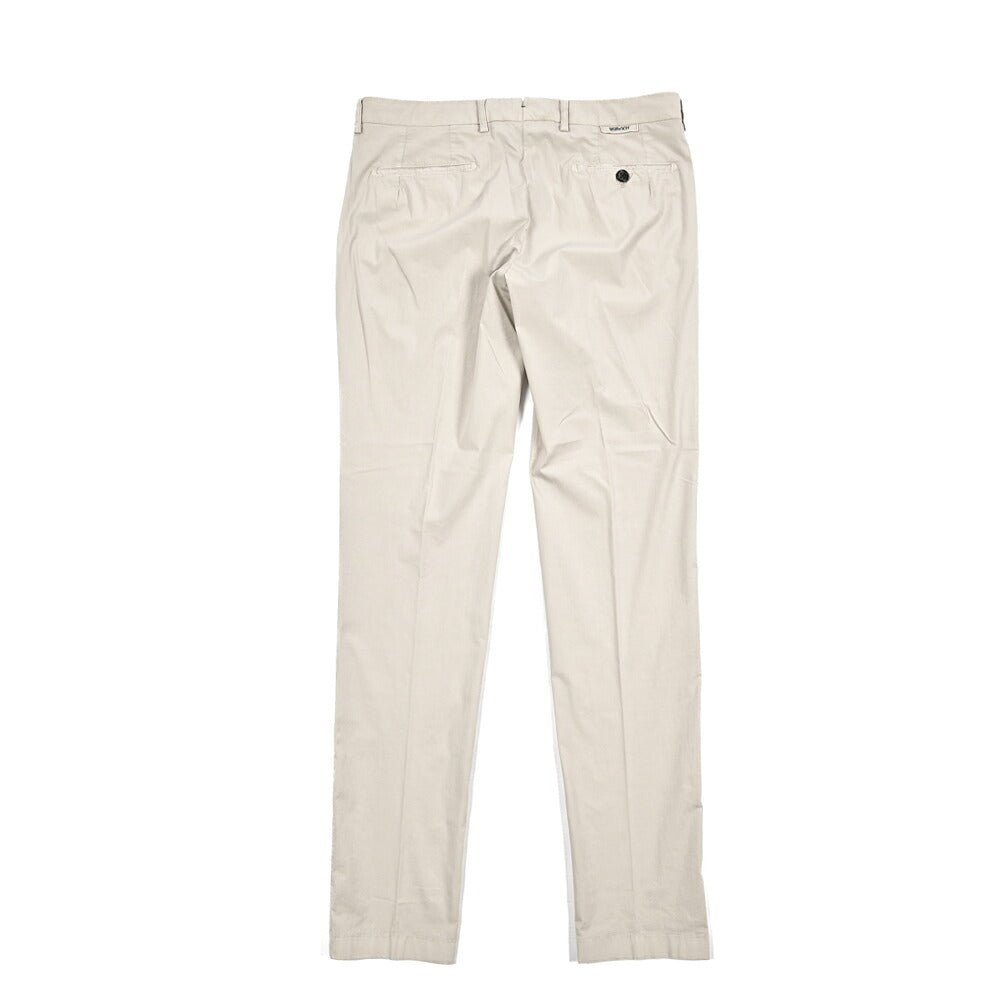 SALE|BERWICH "MORELLO" ストレッチコットンリネン ノータックスリムスラックス|425164 - 46|GUARDAROBA MILANO OFFICIAL STORE