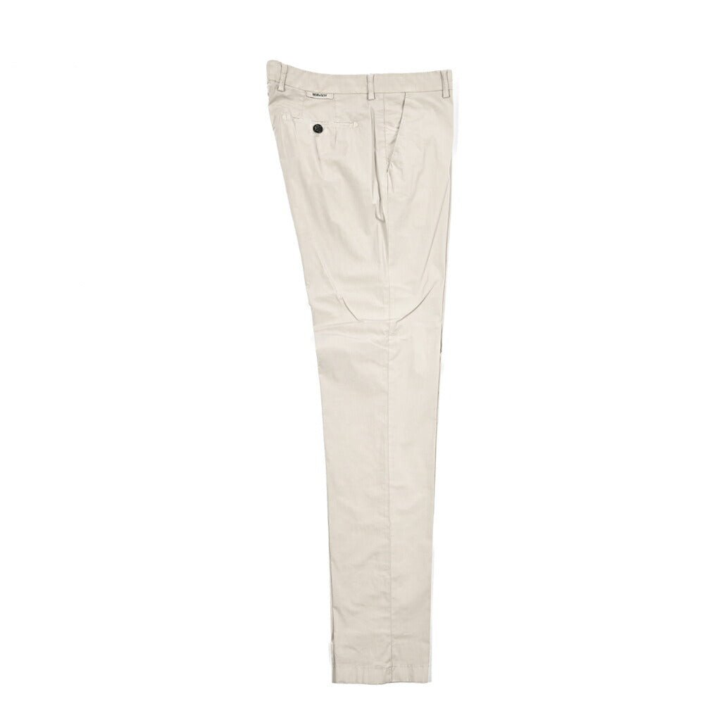 SALE|BERWICH "MORELLO" ストレッチコットンリネン ノータックスリムスラックス|425164 - 46|GUARDAROBA MILANO OFFICIAL STORE