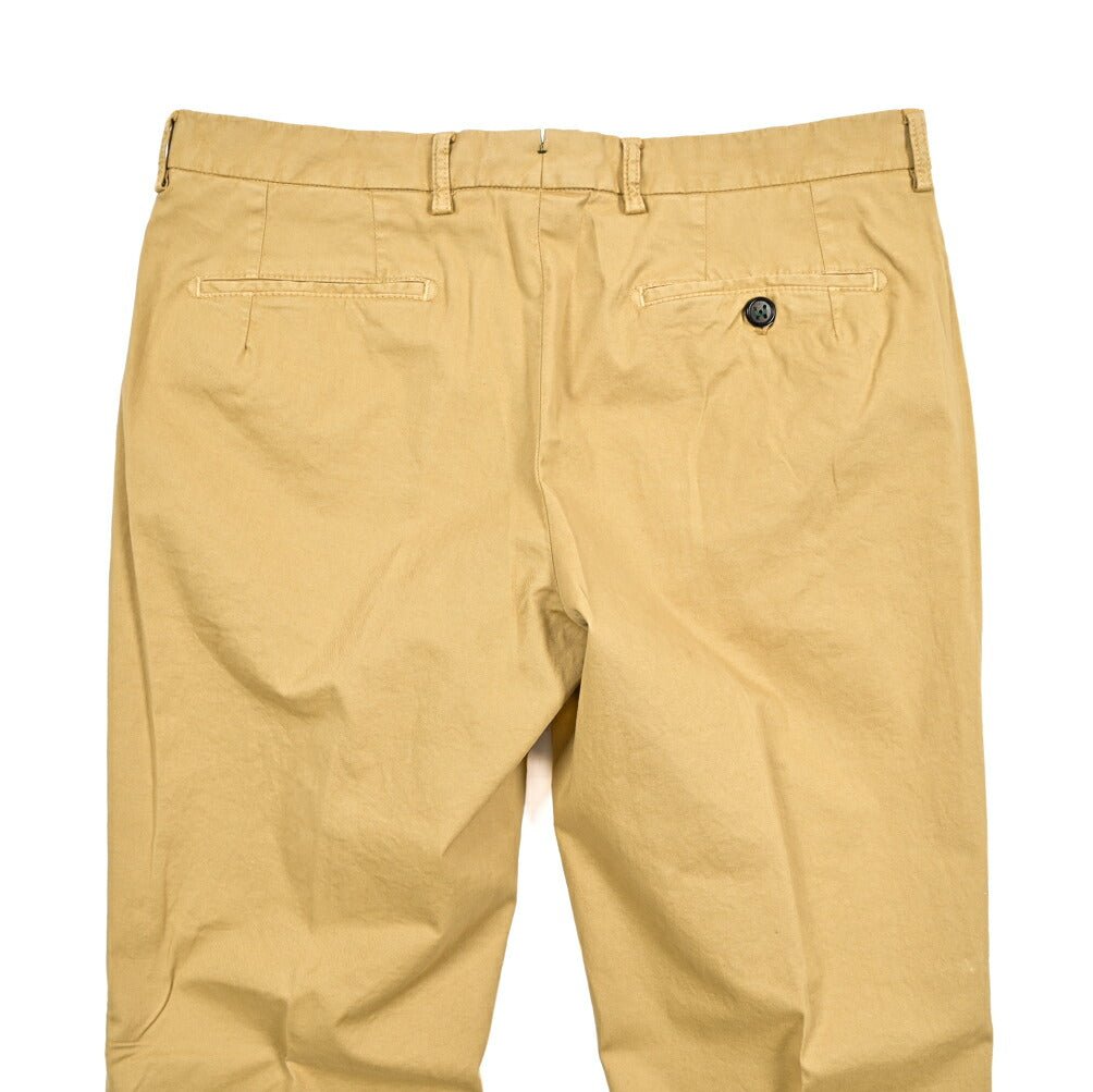 SALE|BERWICH "MORELLO" ストレッチコットンチノ ノータックスリムスラックス|425167 - 44|GUARDAROBA MILANO OFFICIAL STORE