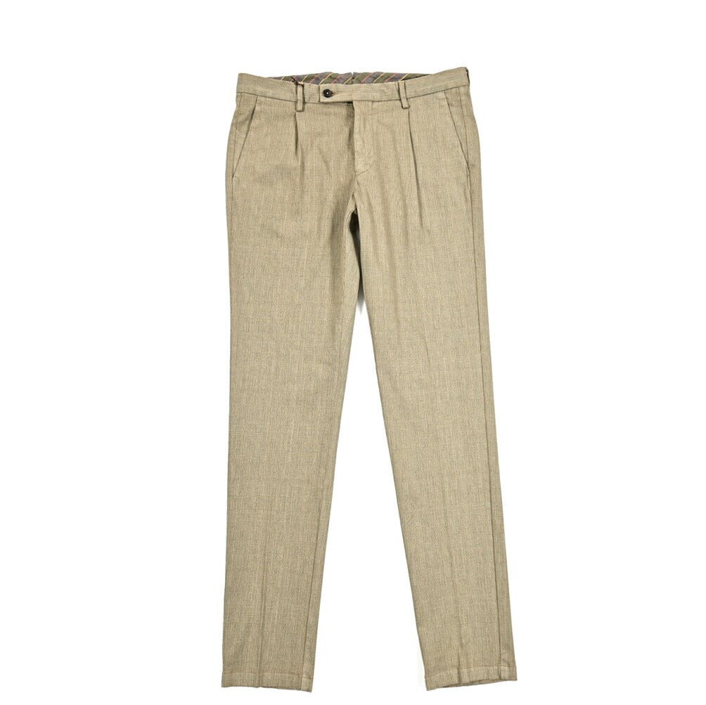 SALE|BERWICH MORELLO ストレッチコットン ワンタックスラックス|412075 - 46|GUARDAROBA MILANO OFFICIAL STORE