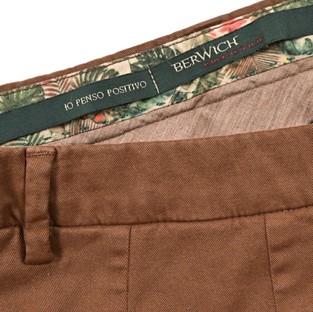 SALE|BERWICH MORELLO ストレッチコットン ノータックスラックス|GUARDAROBA MILANO OFFICIAL STORE