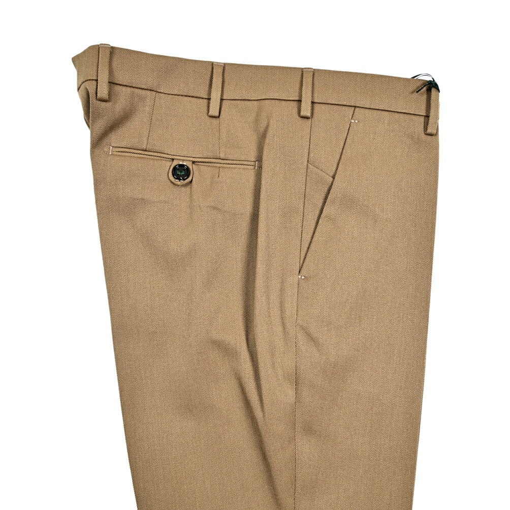 SALE|BERWICH MORELLO ヴァージンウールコットン ノータックスラックス|411647 - 48|GUARDAROBA MILANO OFFICIAL STORE