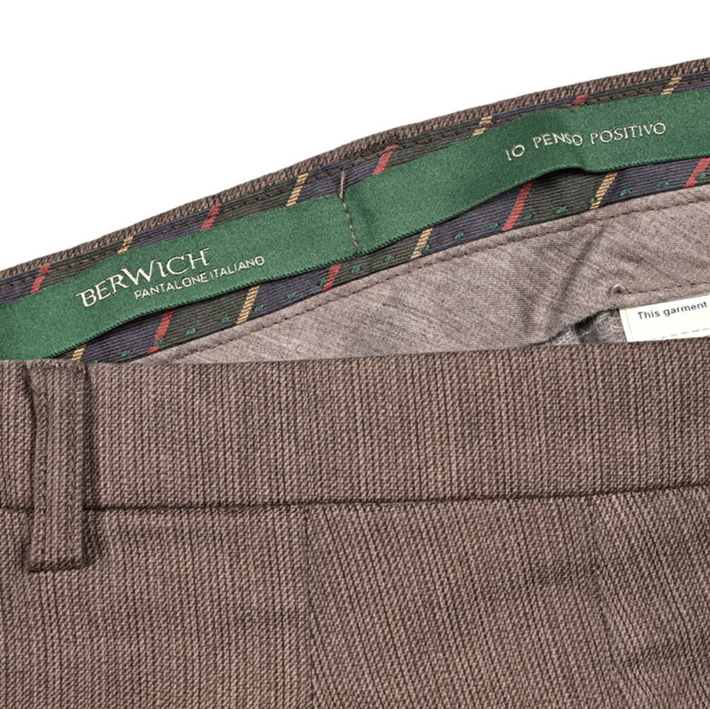 SALE|BERWICH MORELLO ストレッチコットン ワンタックスラックス|GUARDAROBA MILANO OFFICIAL STORE