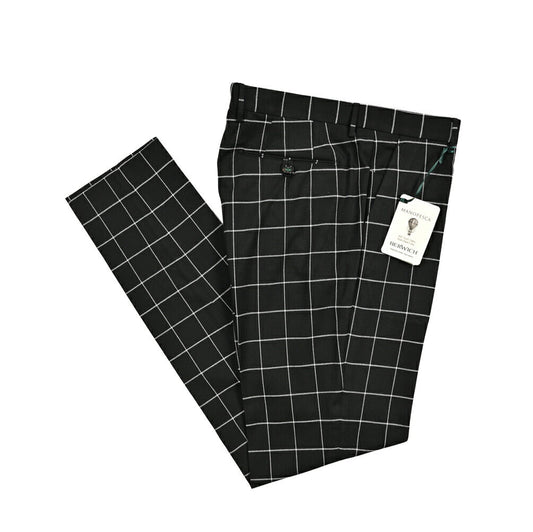 SALE|BERWICH MORELLO ストレッチポリエステルビスコース ノータックスラックス|412181 - 50|GUARDAROBA MILANO OFFICIAL STORE