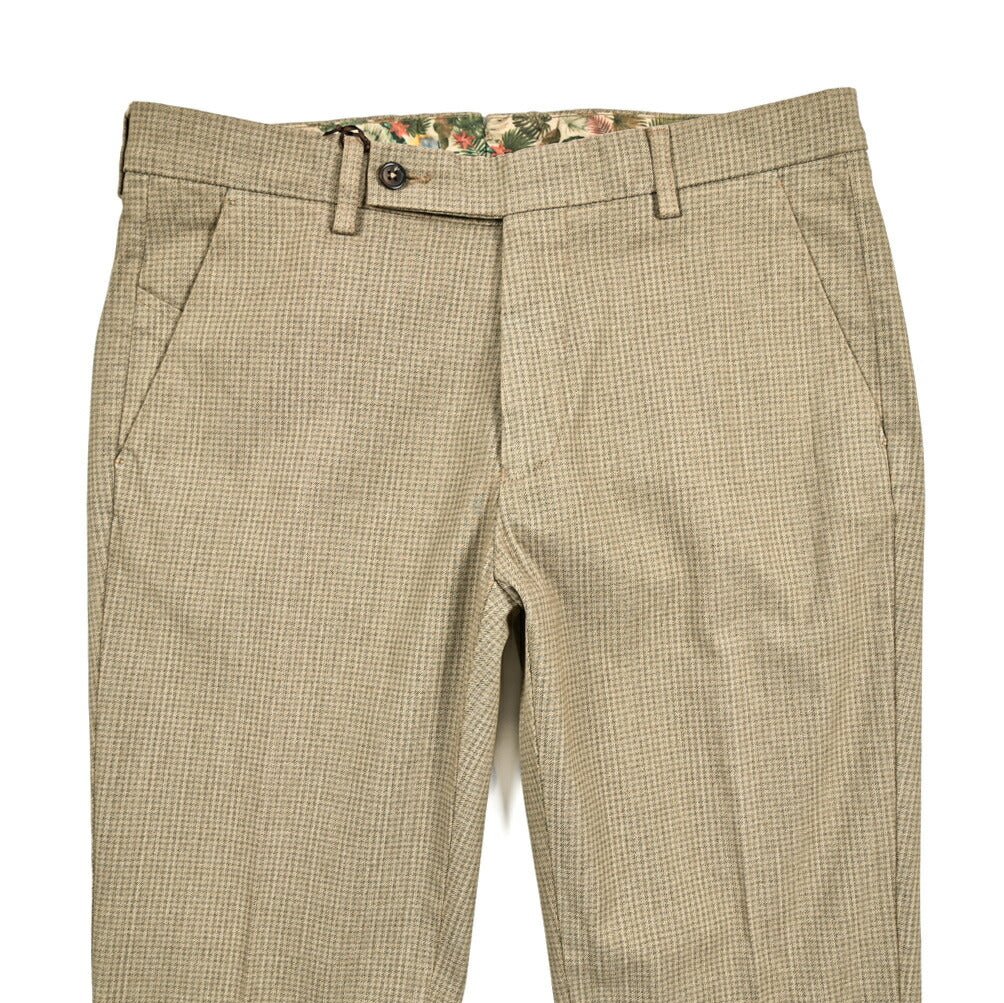 SALE|BERWICH MORELLO ストレッチコットン ノータックチノスラックス|412192 - 46|GUARDAROBA MILANO OFFICIAL STORE
