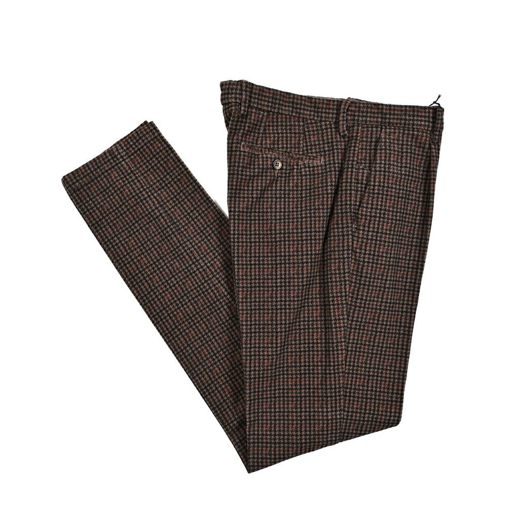 SALE|BERWICH MORELLO ストレッチコットン ワンタックスラックス|412258 - 46|GUARDAROBA MILANO OFFICIAL STORE