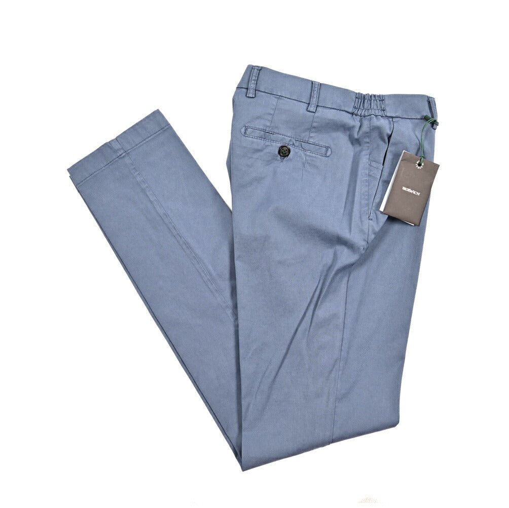 SALE|BERWICH "MORELLO ELAX" ストレッチコットンチノ イージースラックス|425476 - 48|GUARDAROBA MILANO OFFICIAL STORE