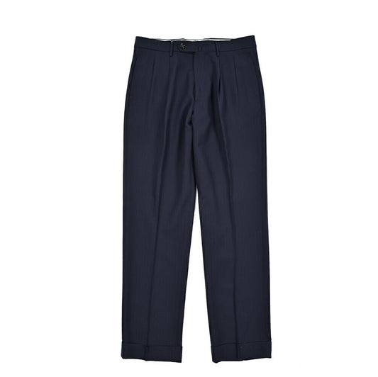 SALE|BERWICH "NEGRONI" ストレッチコットン ツータックヘリンボーンパンツ|424987 - 48|GUARDAROBA MILANO OFFICIAL STORE