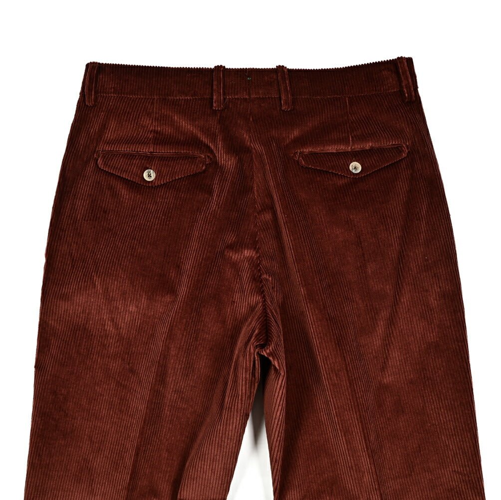 SALE|BERWICH NEGRONI LUX ストレッチコットンコーデュロイ ツータックスラックス|411937 - 46|GUARDAROBA MILANO OFFICIAL STORE