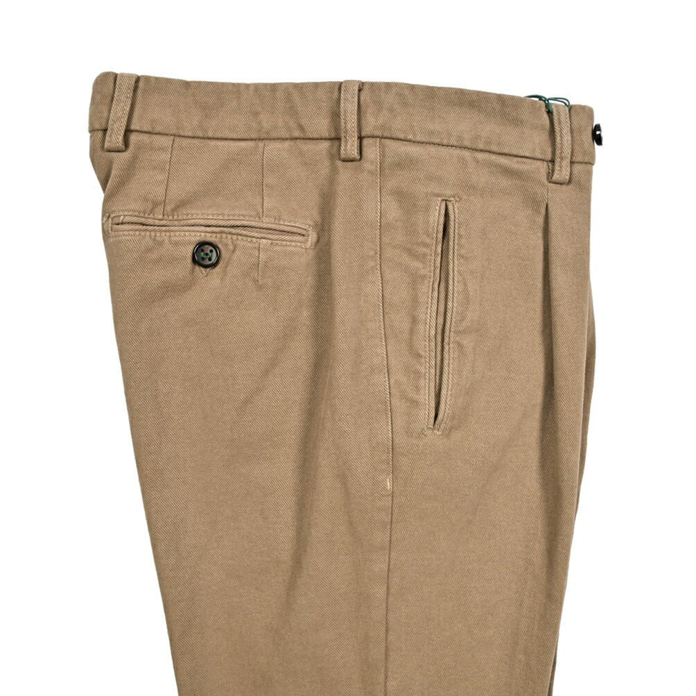 SALE|BERWICH RETRO ストレッチコットン ワンタックチノスラックス|411683 - 46|GUARDAROBA MILANO OFFICIAL STORE