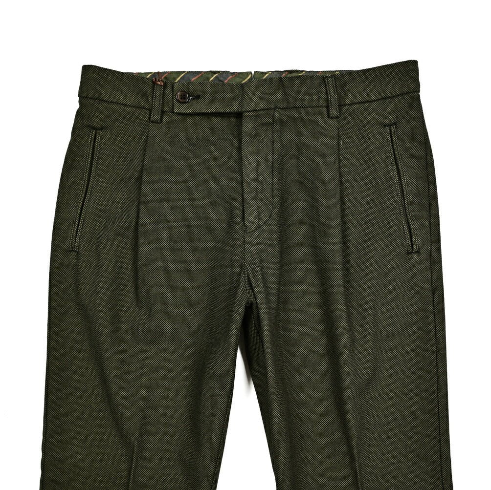 SALE|BERWICH RETRO ストレッチコットンポリエステル ワンタックスラックス|412276 - 46|GUARDAROBA MILANO OFFICIAL STORE