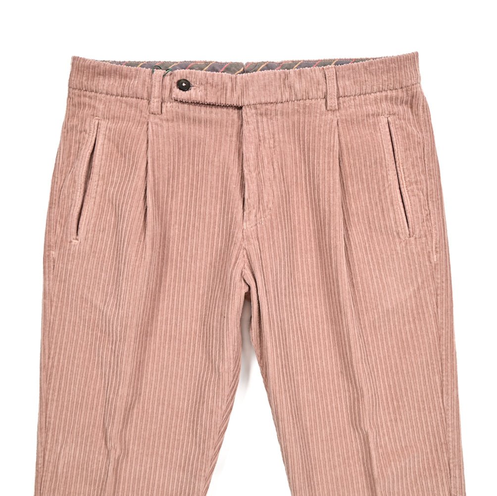 SALE|BERWICH RETRO ストレッチコットンコーデュロイ ワンタックスラックス|412265 - 46|GUARDAROBA MILANO OFFICIAL STORE