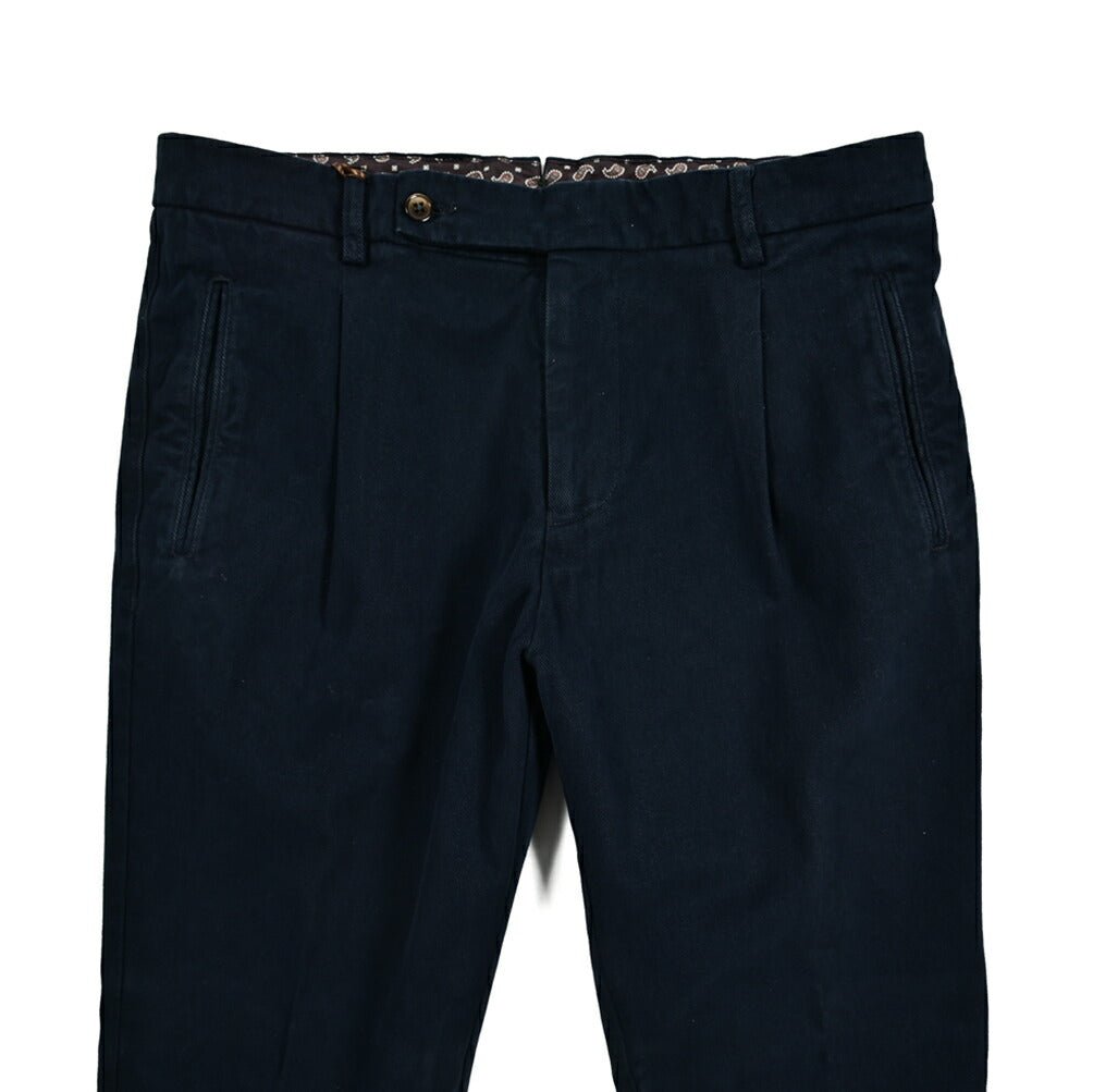SALE|BERWICH RETRO ストレッチコットン ワンタックチノスラックス|411483 - 54|GUARDAROBA MILANO OFFICIAL STORE