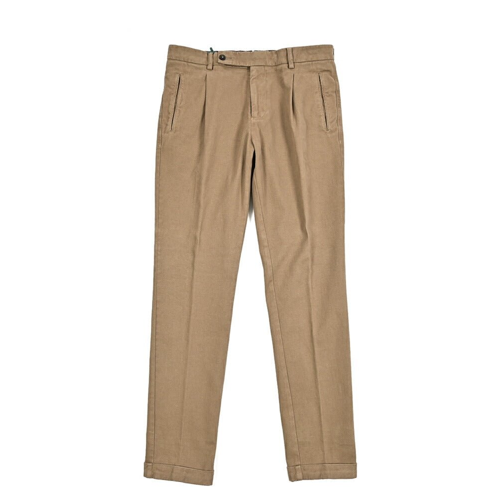 SALE|BERWICH RETRO ストレッチコットン ワンタックチノスラックス|411683 - 46|GUARDAROBA MILANO OFFICIAL STORE