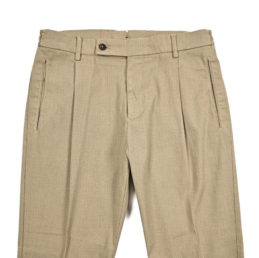 SALE|BERWICH "RETRO ELAX" ストレッチコットン ワンタックパンツ|424712 - 46|GUARDAROBA MILANO OFFICIAL STORE