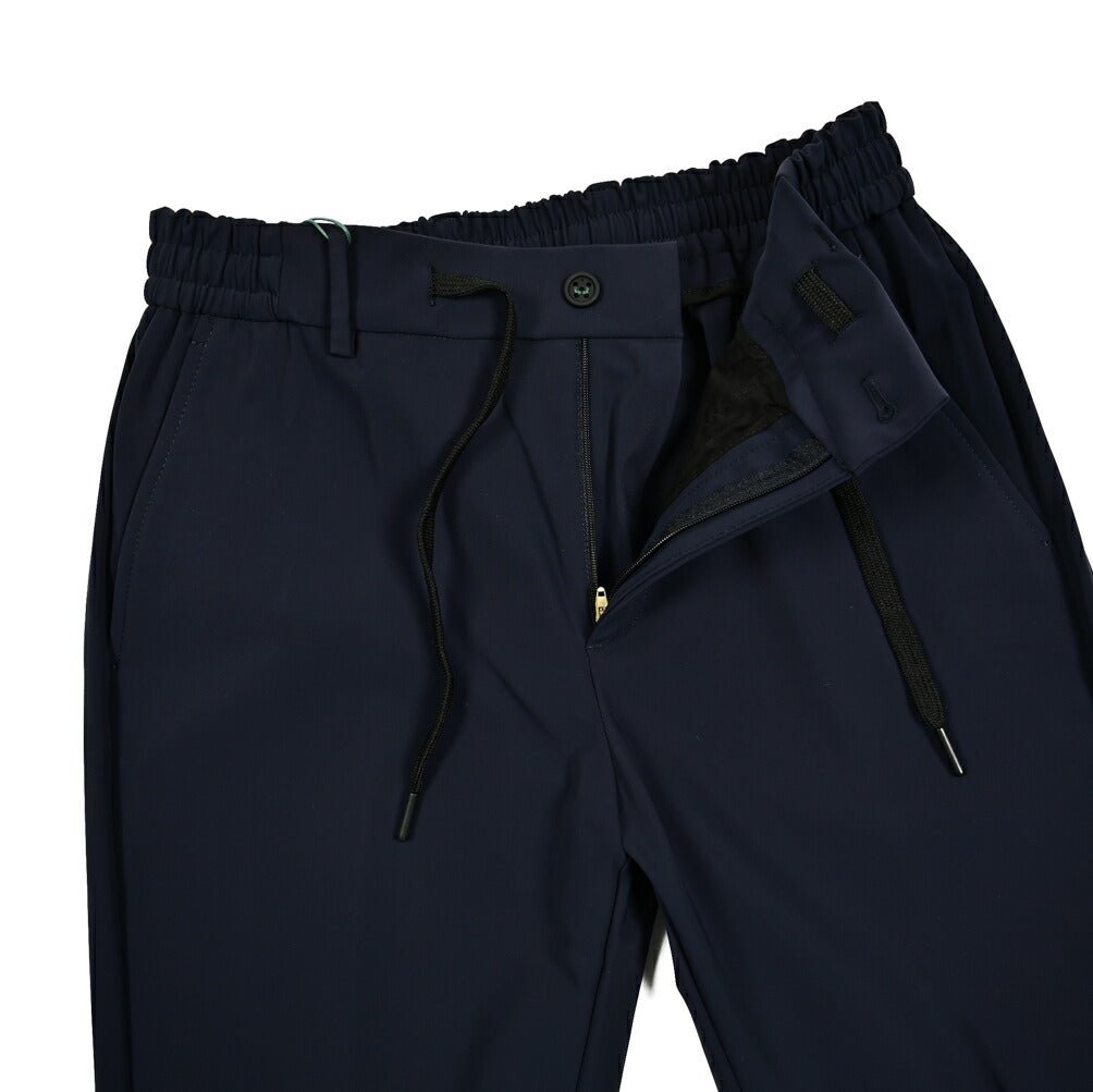 SALE|BERWICH SPIAGGIA ストレッチナイロン ドローコードノータックイージースラックス|411555 - 48|GUARDAROBA MILANO OFFICIAL STORE