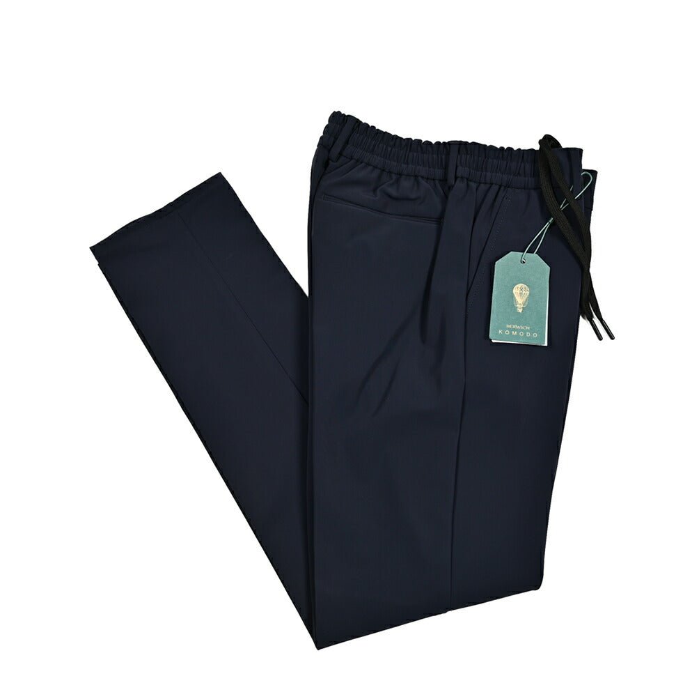 SALE|BERWICH SPIAGGIA ストレッチナイロン ドローコードノータックイージースラックス|411555 - 48|GUARDAROBA MILANO OFFICIAL STORE