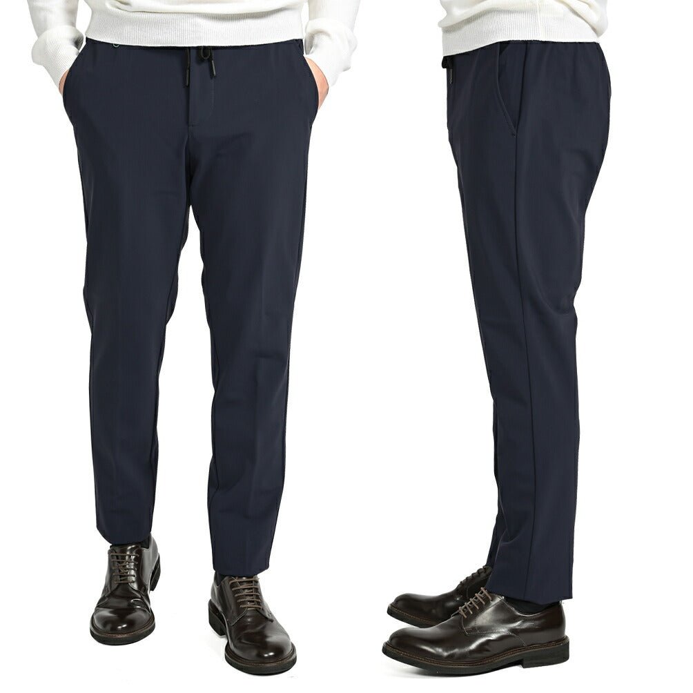 SALE|BERWICH SPIAGGIA ストレッチナイロン ドローコードノータックイージースラックス|411555 - 48|GUARDAROBA MILANO OFFICIAL STORE