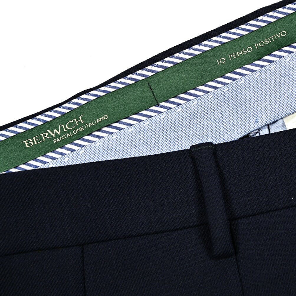 SALE|BERWICH VULCANO Z ストレッチポリエステルウール ノータックスラックス|411909 - 50|GUARDAROBA MILANO OFFICIAL STORE